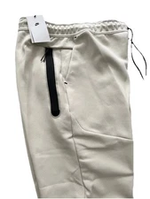 Nike Tech Fleece Mens Joggers Shorts Size XXL Pants RATTAN LIGHT OREWOOD