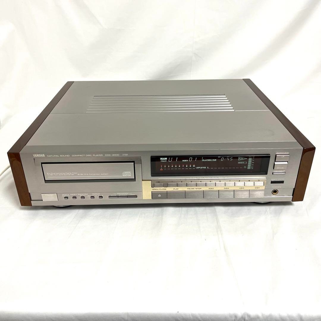 Yamaha CDX-2000 CD Player Vintage Audio Tested Working Japan