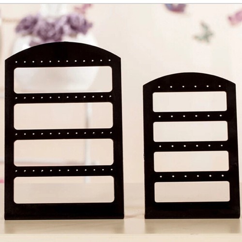 Porta orecchini in plastica 2 pezzi per ragazze organizer espositore - Foto 9 di 12