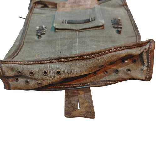 Bolsa de máscaras antigás Reichswehr GM24 etiqueta de nombre - Imagen 6 de 9