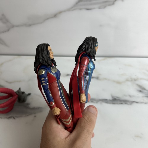 Marvel Legends The Marvels Ms. Marvel Hasbro 6" Totally Awesome Hulk baf Lot 2 - Picture 4 of 5