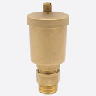 1/2" Bottle Auto Air Vent with Isolating Valve - Heating System Air Removal