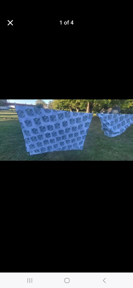 Pittsburgh Steelers NFL juego de cama tamaño doble Foto 4 de 4