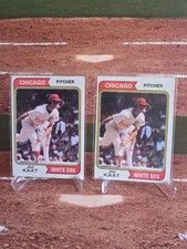 1974 Topps #440 - Jim Kaat - Chicago White Sox HOF (2x)