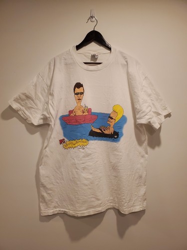 Vintage 1997 Beavis And Butthead Pool Nachos Shirt Size XL - Bild 1 von 7