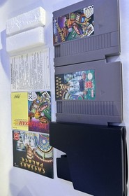 NES 2 Game Lot CIB Complete Boxed Cleaned & Tested - Vegas Dream Caesars Palace