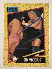 Sid Vicious / Sid Justice/ Sycho Sid RC: 1991 Impel WCW Rookie Card #35