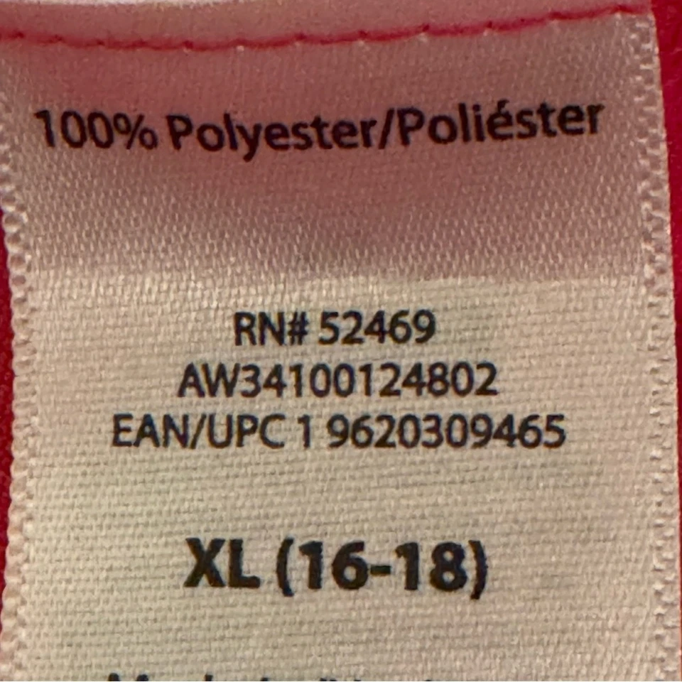 Camisa de treino Athletic Works rosa manga longa tamanho XL b22 - Imagem 3 de 4