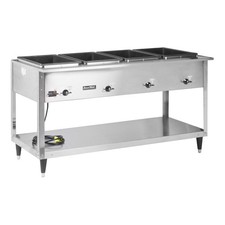 Vollrath 38204 ServeWell® SL Electric Four Pan Hot Food Table 120V - Sealed Well