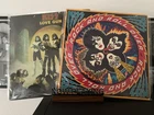 Kiss LOT-Rock and Roll Over  & Love Gun Vinyl Record LP