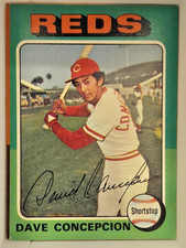 Dave Concepcion Cincinnatti Reds 1975 Topps #17