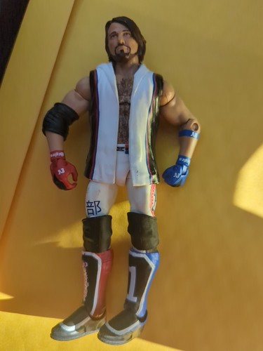 WWE Elite Network Spotlight AJ Styles Toys Are Us Exclusive Red White Nxt Tna