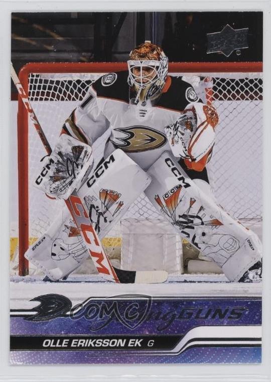 2023-24 Upper Deck Series 1 Young Guns Olle Eriksson Ek #249 Rookie RC