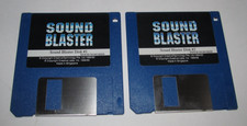 Vintage Creative Sound Blaster 3.5" Disks 1  2, 1992 Software Untested  GP1 