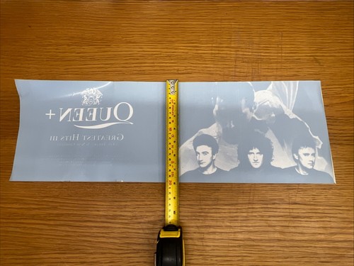 Queen Greatest Hits Picture Promo Shop Window Sticker Poster 60cm X 20cm - Picture 6 of 7