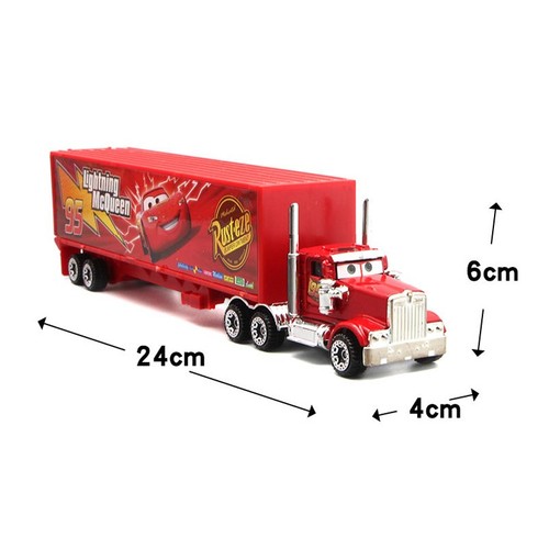 Set Coches Disney Cars 3 McQueen + Camión Mack y Amigos Juguetes Niños - Imagen 9 de 13