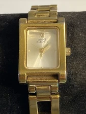 Anne Klein 10/3760-1 Silver Tone Quartz Analog Women's Watch New Battery