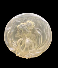 Vintage Empty Ciara Perfumed Dusting Powder Container Trinket Box Art Nouveau