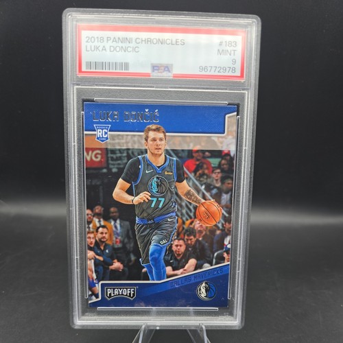 2018 Luka Doncic Panini Chronicles Rookie RC PSA 9