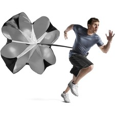 Speed Resistance Parachute 56 inch Sprint Training Chute for Football Soccer