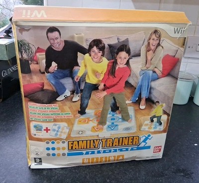 NINTENDO WII FAMILY TRAINER MATTE - OVP - FUNKTIONIERT OHNE DAS SPIEL WIIU