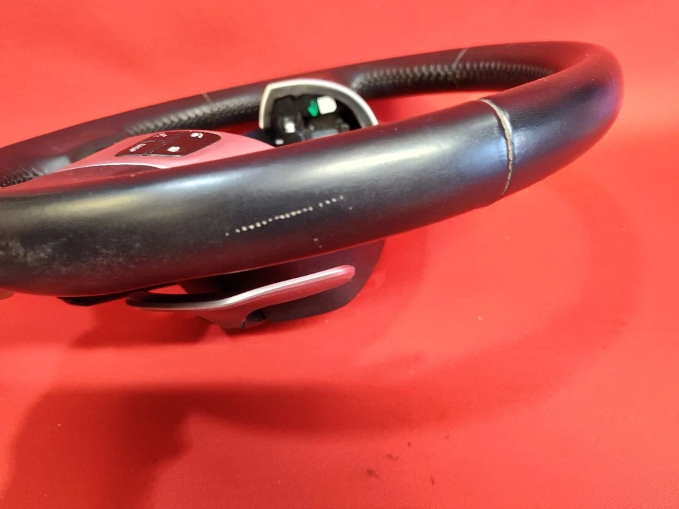 Volante Lexus IS250 IS350 2011-2015 cuero negro con levas de cambio Foto 4 de 4