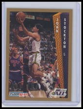 1992-93 Fleer Drake's #51 John Stockton