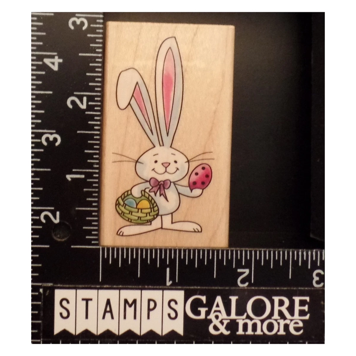 Inkadinkado Timbro In Gomma Montato Su Legno – Albero Di Natale Decorato – 5,6 X 7,6 Cm