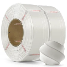 PLA 3D Printer Filament 1.75Mm 2Kg Refill for Reusable Spools White