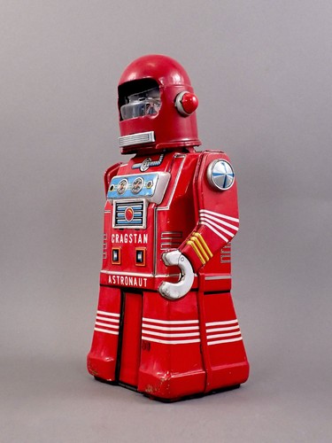 Vintage Yonezawa Cragstan Astronaut Space Age Robot Japanize American - Picture 4 of 8