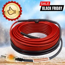 MAXKOSKO Water Pipe Heat Tape Electric,Heat Tape with Thermostat, 120V, 7 W/ FT