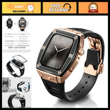 Rugged Metal Case  Tactical Band for Apple Watch Series 11/10 46mm - Heavy Duty