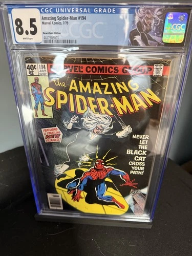 Amazing Spider-Man #194 - Marvel 1979 CGC 8.5 4417505001 1st app of Black Cat NS