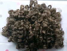 Pair of Brunette Curly Irish Dancing Wigs for Women/girls