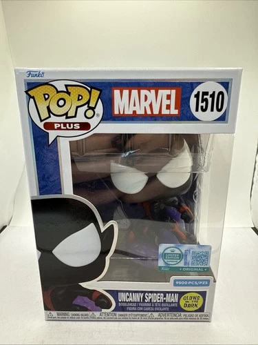 Funko Pop Marvel Uncanny Spider-Man (Glow) #1510 Hot Topic 9500 PCS w Protector