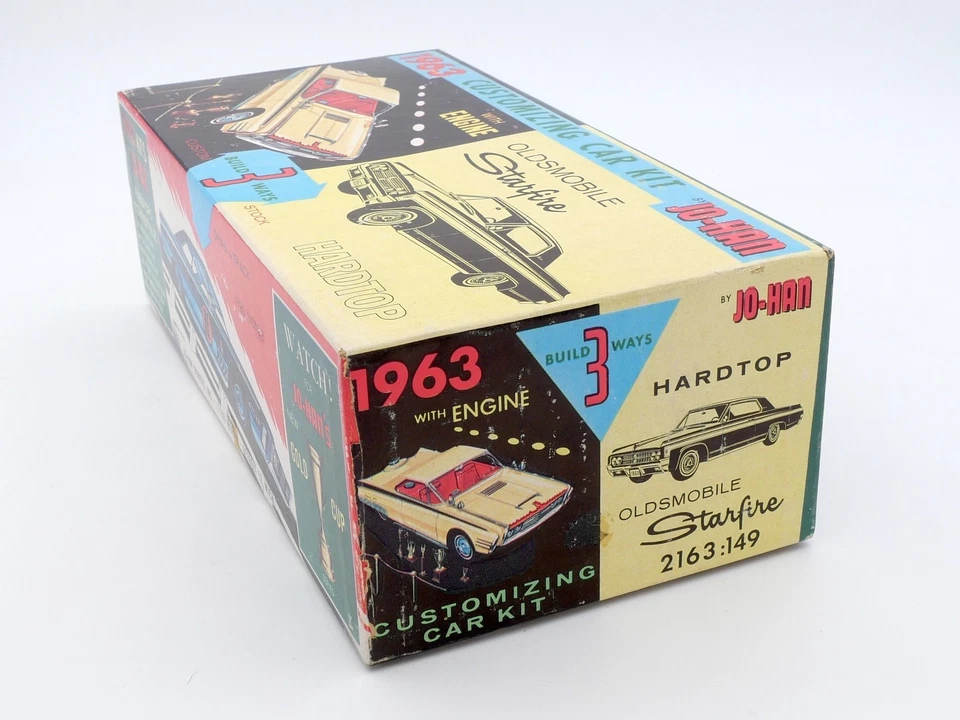 JO-HAN 1/25 KIT MAQUETTE 1963 OLSMOBILE STARFIRE HARDTOP #2163-49 - Photo 4/4