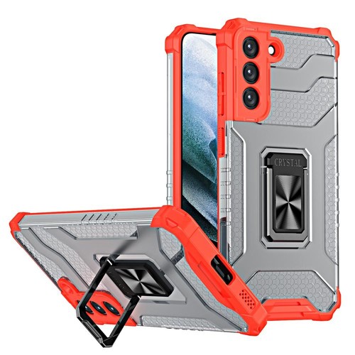 Crystal Ring Case pancerne hybrydowe etui pokrowiec + magnetyczny uchwyt Samsung - Zdjęcie 1 z 9
