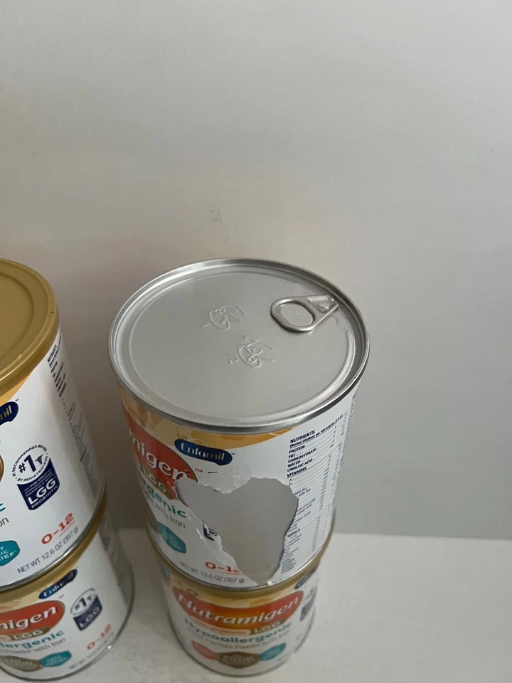 4 latas de fórmula de nutramigen en polvo 12,6 oz Foto 3 de 4
