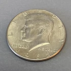 1965 50C Kennedy Half Dollar 40% Silver - Nice Toning!