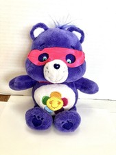 Care Bears 2017 Super Hero Friends Harmony Plush Bear 8in Small Mark On Belly