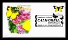 US COVER CALIFORNIA DOGFACE BUTTERFLY FIRST DAY ISSUE PANDA CACHET