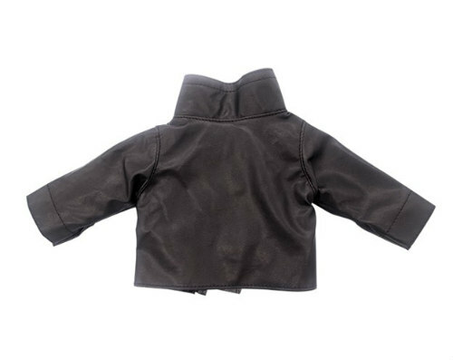 CHAQUETA JEAN 18" MUÑECA CUERO Top BOTAS OUTFIT para American Girl Our Generation - Imagen 4 de 8
