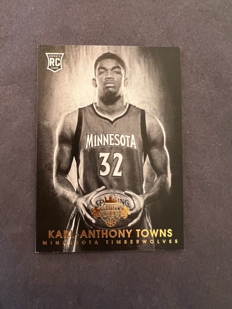 2015-16 Court Kings Karl-Anthony Towns Rookie /175 Level IV - Knicks TWolves