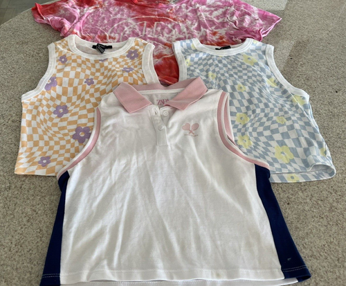 Lot Of 4 T-Shirts By Forever 21/Zara & Retro Brand (M) - Picture 3 of 11