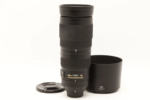 Nikon AF-S NIKKOR 200-500mm f5.6 E ED VR Lens with Hood #47917