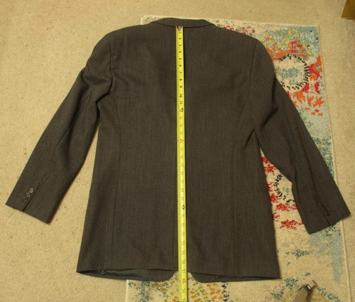 GIORGIO ARMANI Sport Coat Collezioni Label Italy 42R US Brown 100% Wool - Picture 6 of 9