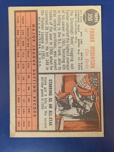 1962 Topps Baseball Cards Complete Your Set You Pick Choose #283-370 - Picture 133 of 171