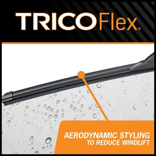 Juego de 2 limpiaparabrisas Driver+Pasager: cuchillas de haz Trico Flex 16"+16" 1984-1986 18-160 x2 - Imagen 13 de 18