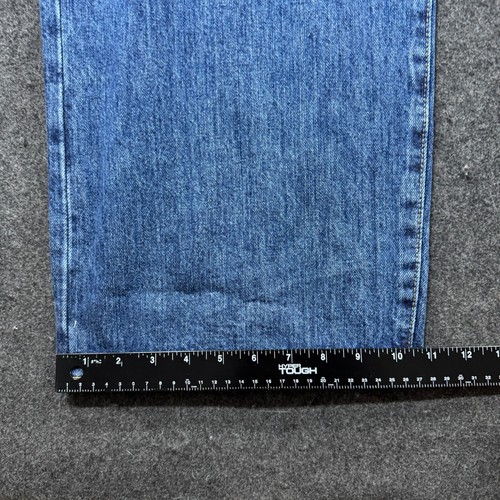 Levi's Premium Quality 501 Original Jeans Men's 50x30 Blue 100% Cotton - Picture 7 of 14