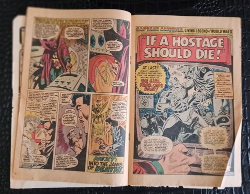 MARVEL DOUBLE FEATURE #1 FEATURING CAPTAIN AMERICA AND IRON MAN 1973 - Picture 5 of 7